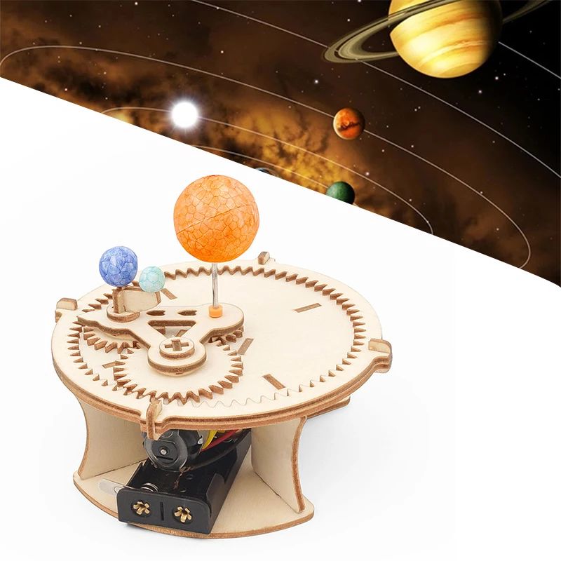 Science Diy Model - Zestaw do samodzielnego montażu układu słonecznego: