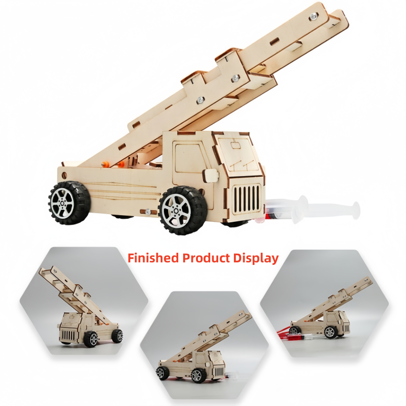 Science Diy Model - Zestaw do samodzielnego montażu drewnianego modelu