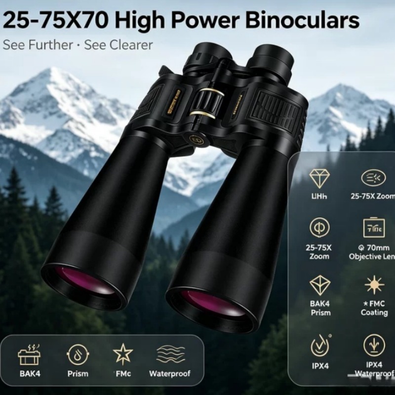 Lornetka BORWOLF 25-75X70 z du – National Geographic Telescope 70Mm recenzja i cena